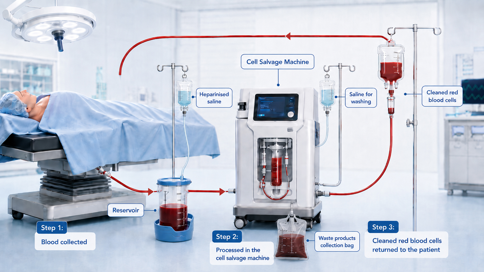 Cell Salvage Machines For Bloodless Surgery - My Medical Choice